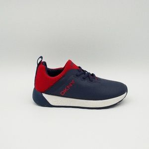 NEW | DKNY Jay Jace Sneakers | Boy's Size 9/8 | Navy & Red